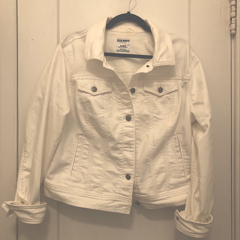 White Denim Jacket